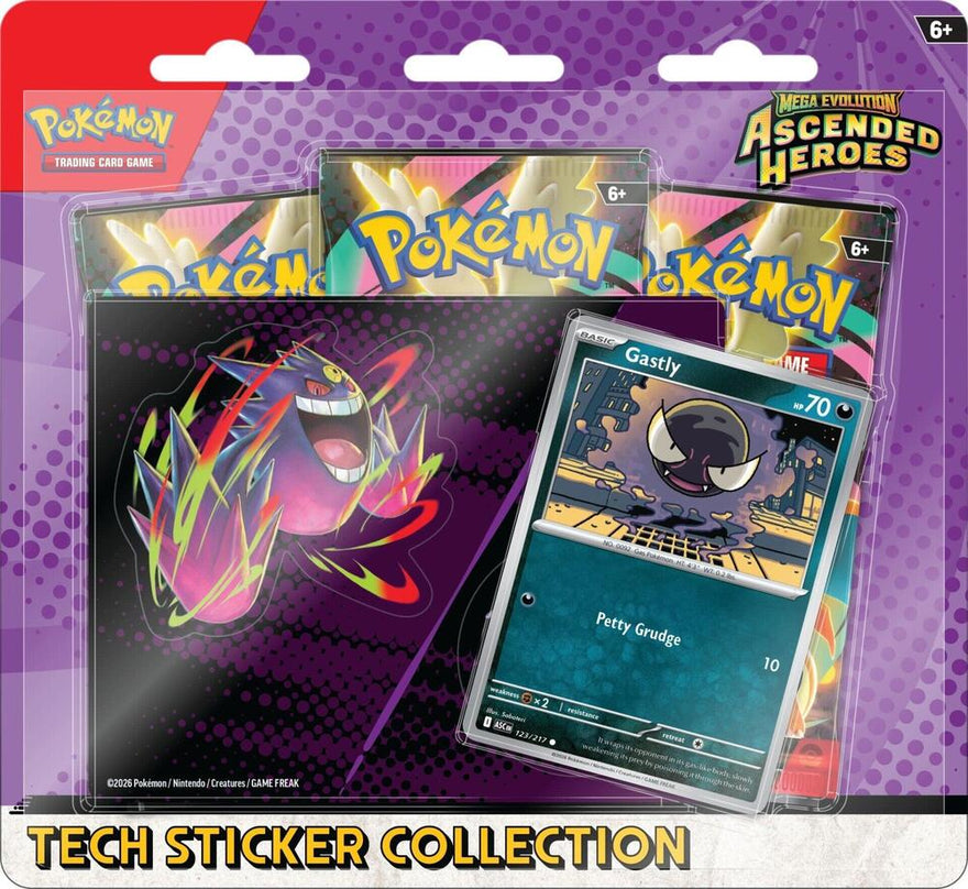 Ascended Heroes Tech Sticker Collection