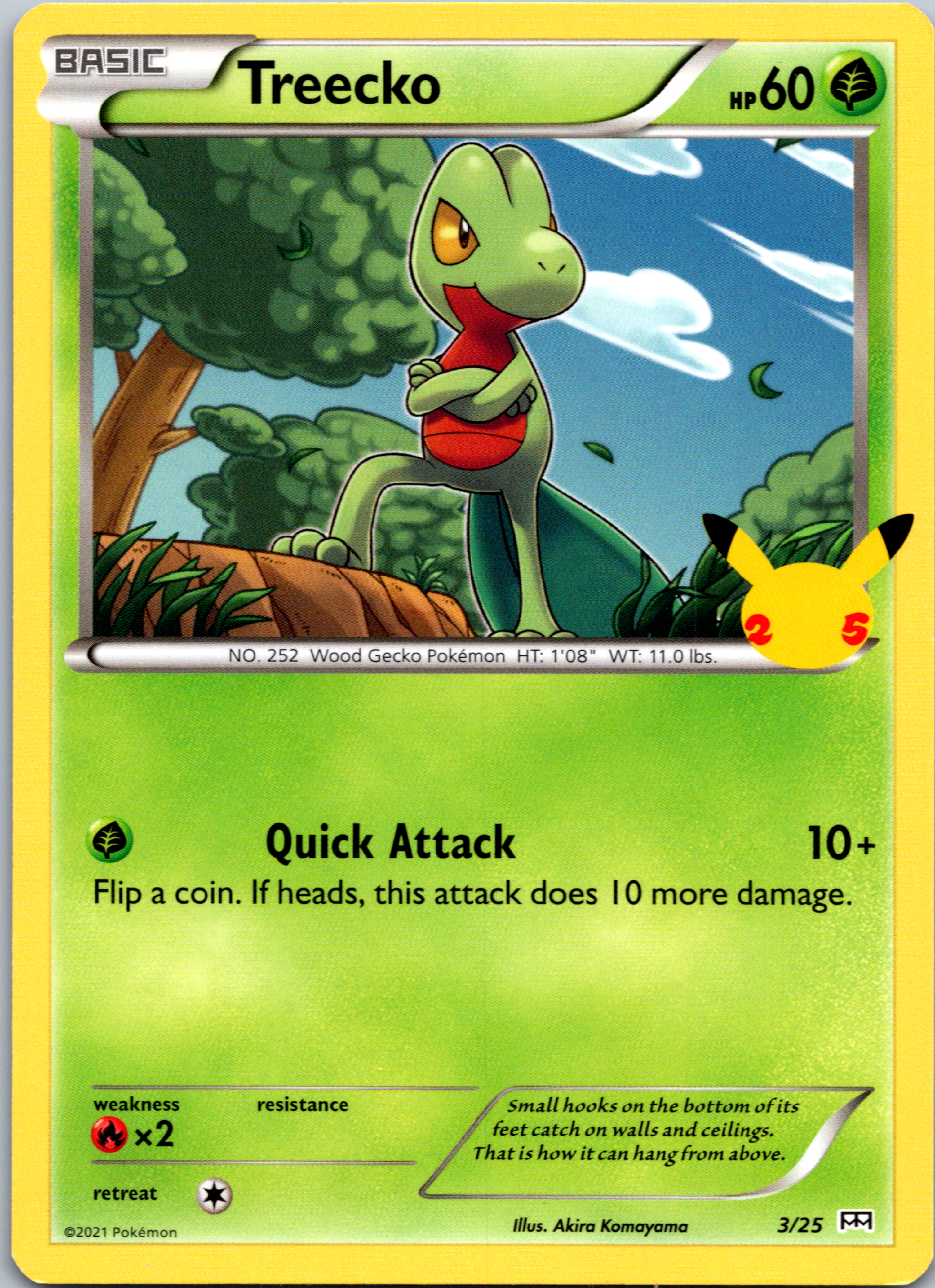 Treecko [3/25] - McDonalds Collection 2021