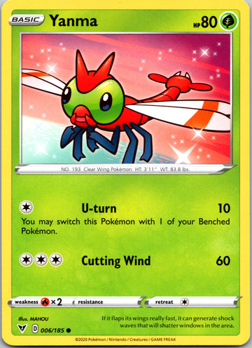 Yanma [006/185] [SWSH04: Vivid Voltage]