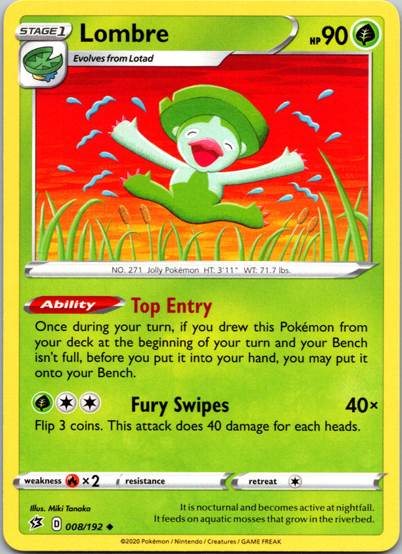 Lombre (008/192) [Sword & Shield: Rebel Clash]