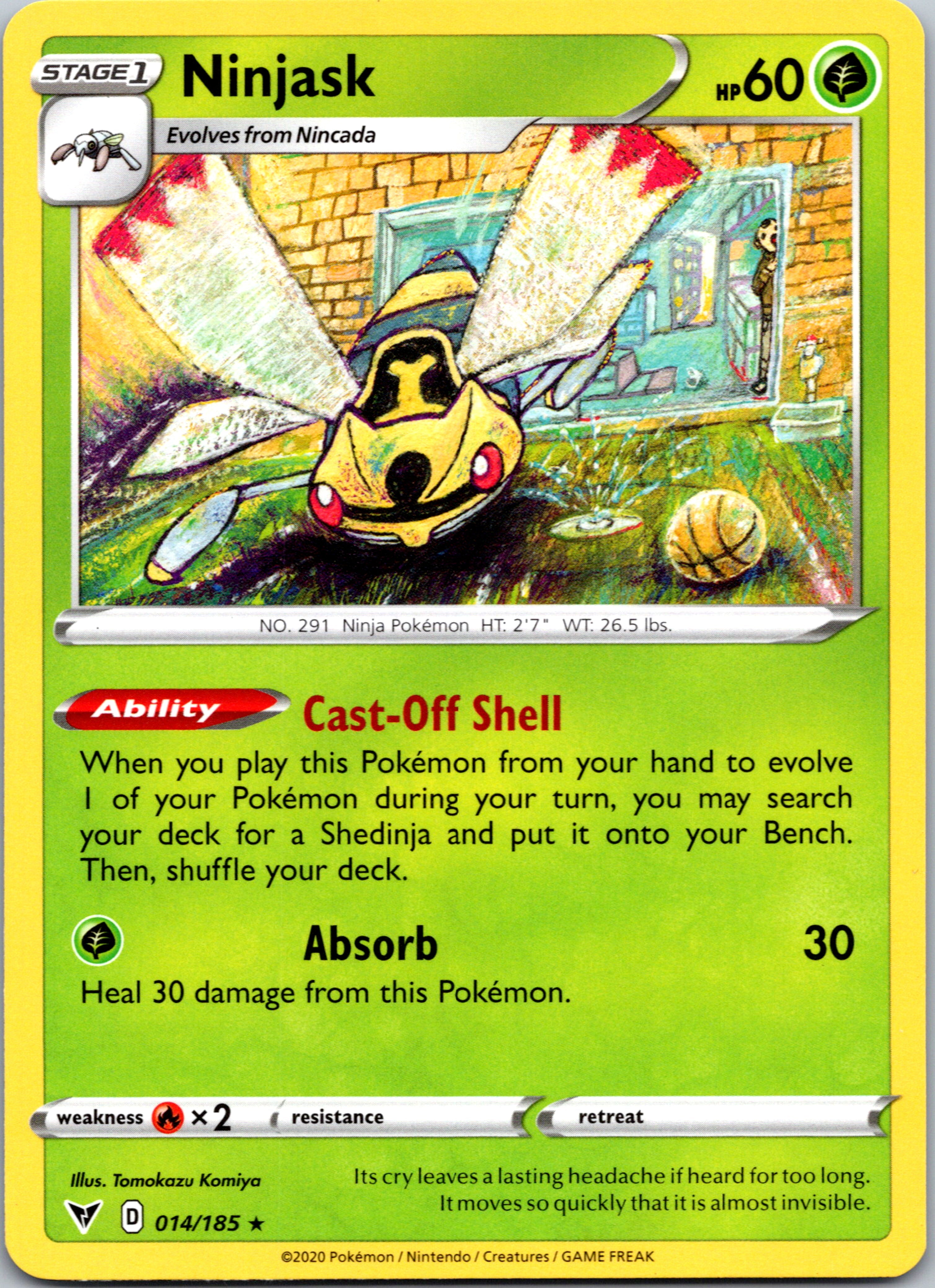 Ninjask [014/185] [SWSH04: Vivid Voltage]