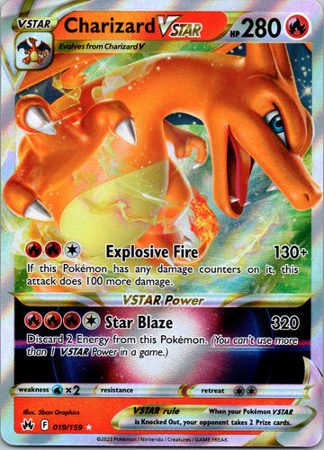 Charizard VSTAR (019/159) [Sword & Shield: Crown Zenith]