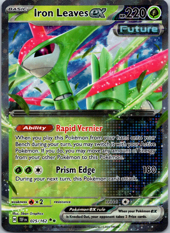 Iron Leaves ex [025/162] - (Temporal Forces) Holofoil