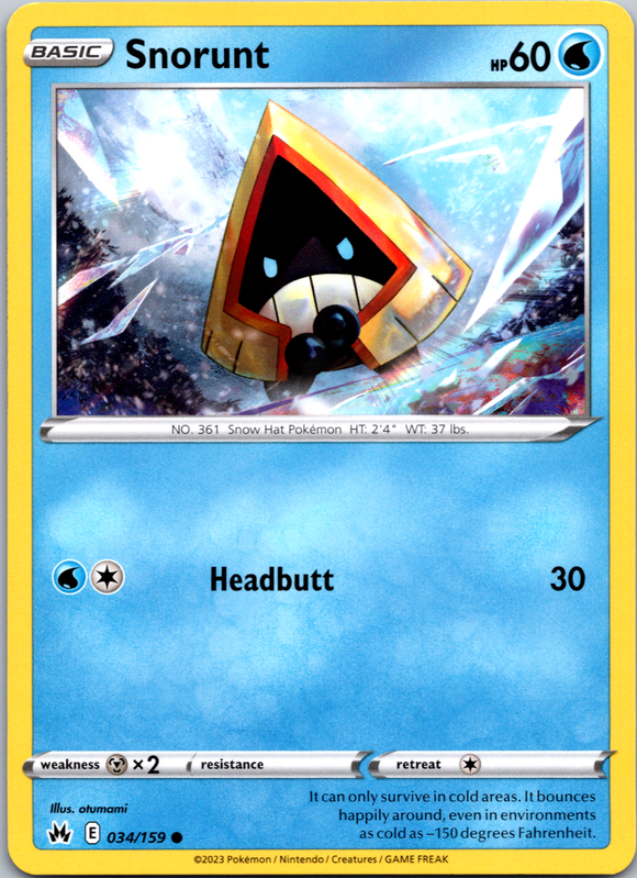Snorunt (034/159) [Sword & Shield: Crown Zenith]