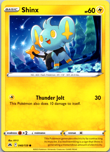 Shinx (040/159) [Sword & Shield: Crown Zenith]