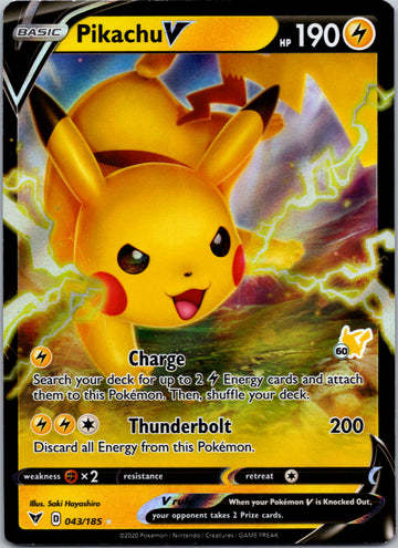 Pikachu V [043/185] [SWSH04: Vivid Voltage]