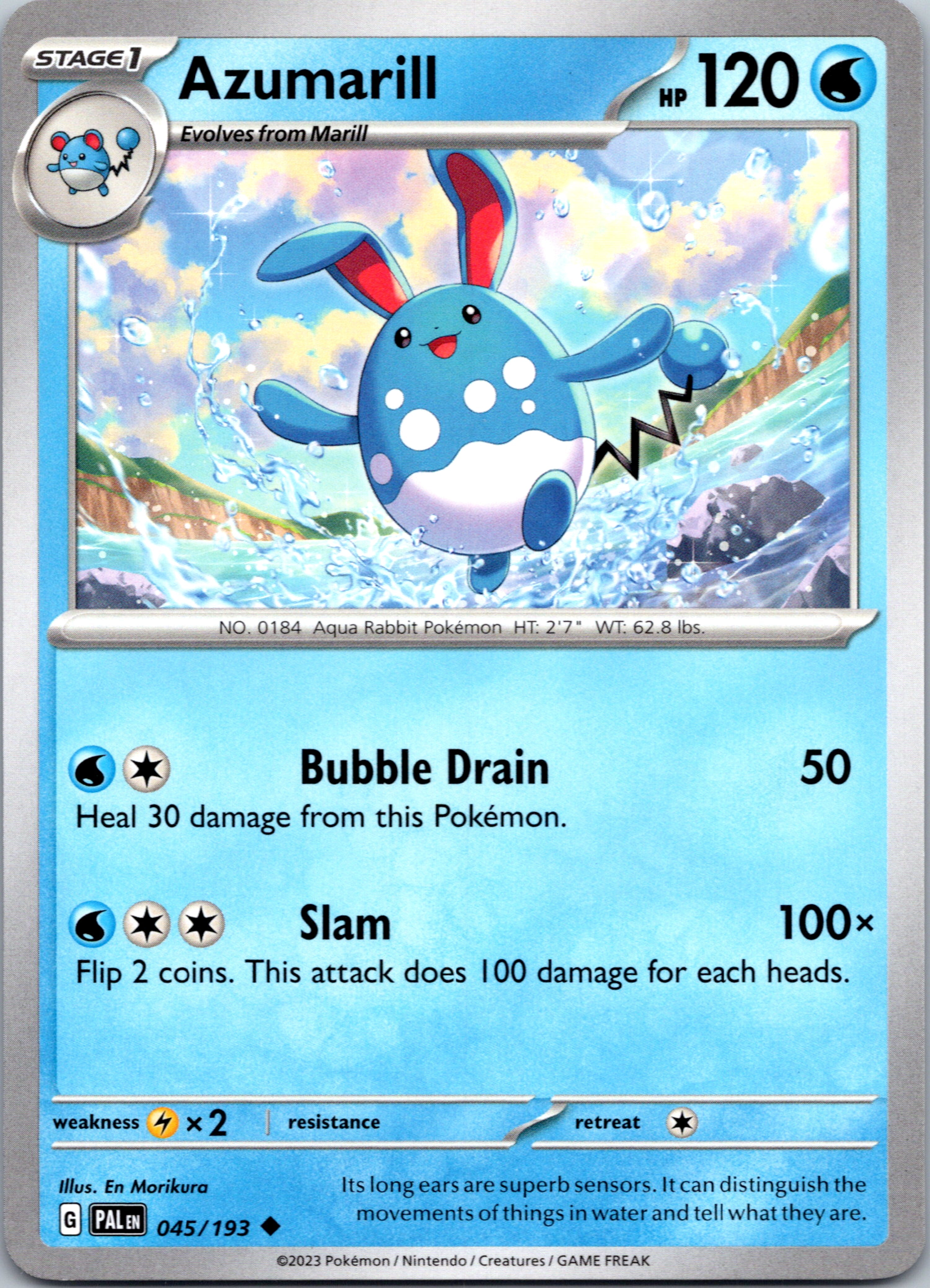 Azumarill (045/193) [Scarlet & Violet: Paldea Evolved]