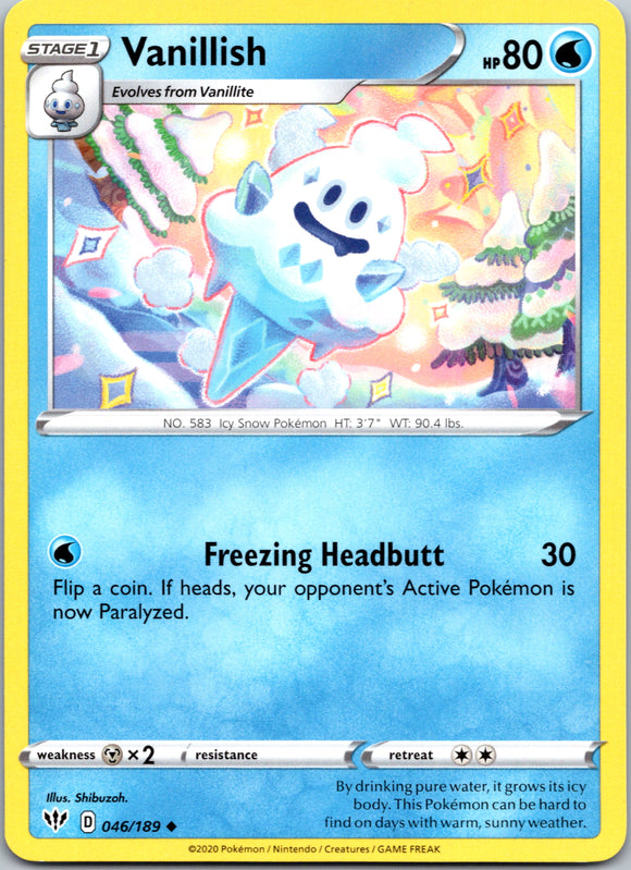 Vanillish (046/189) [SWSH03: Darkness Ablaze]