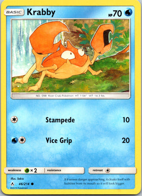 Krabby (046/214) [Sun & Moon: Unbroken Bonds]