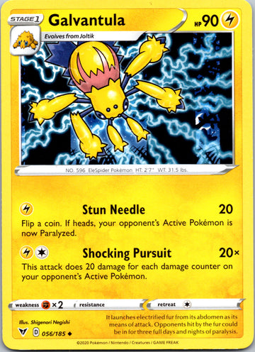 Galvantula [056/185] [SWSH04: Vivid Voltage]