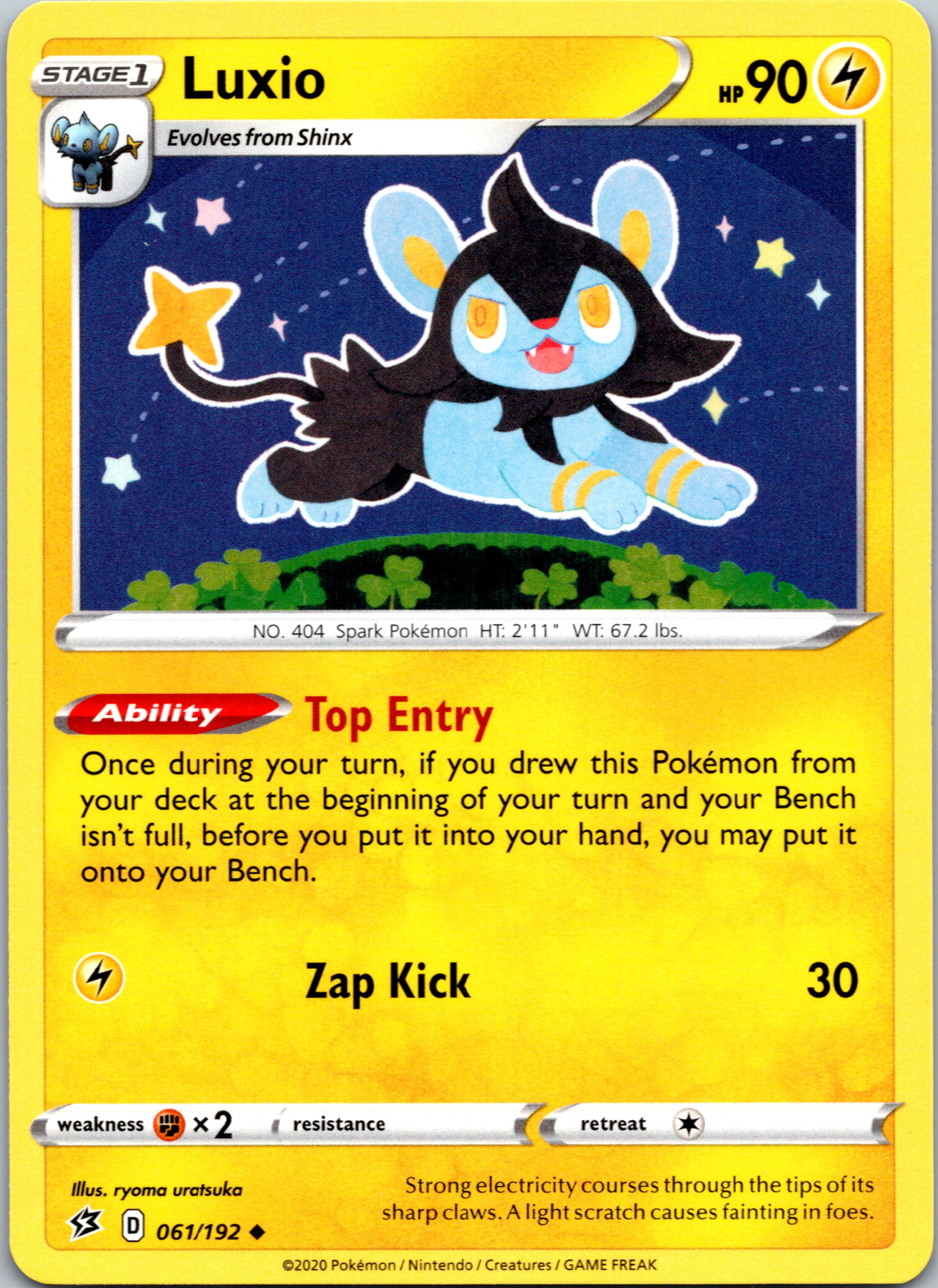 Luxio (61/192) [Sword & Shield: Rebel Clash]