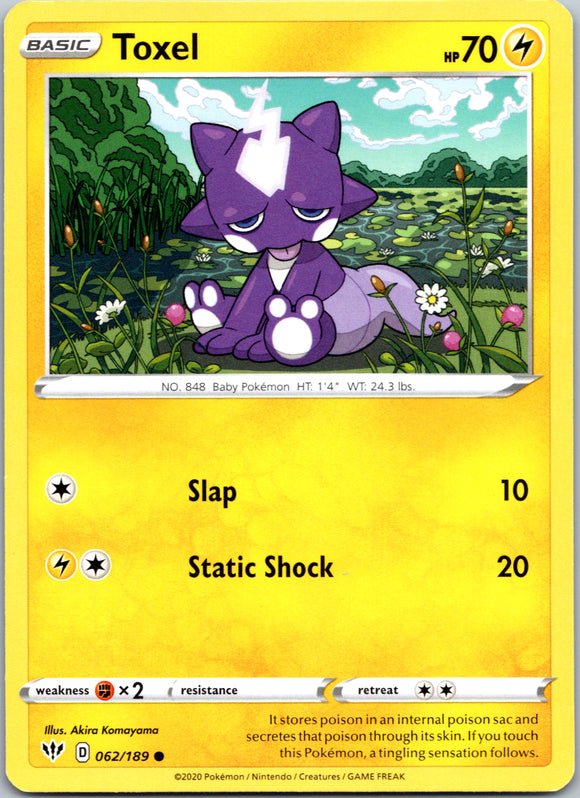 Toxel (062/189) [SWSH03: Darkness Ablaze]