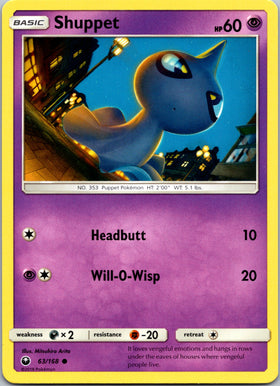 Shuppet (063/168) [Sun & Moon: Celestial Storm]