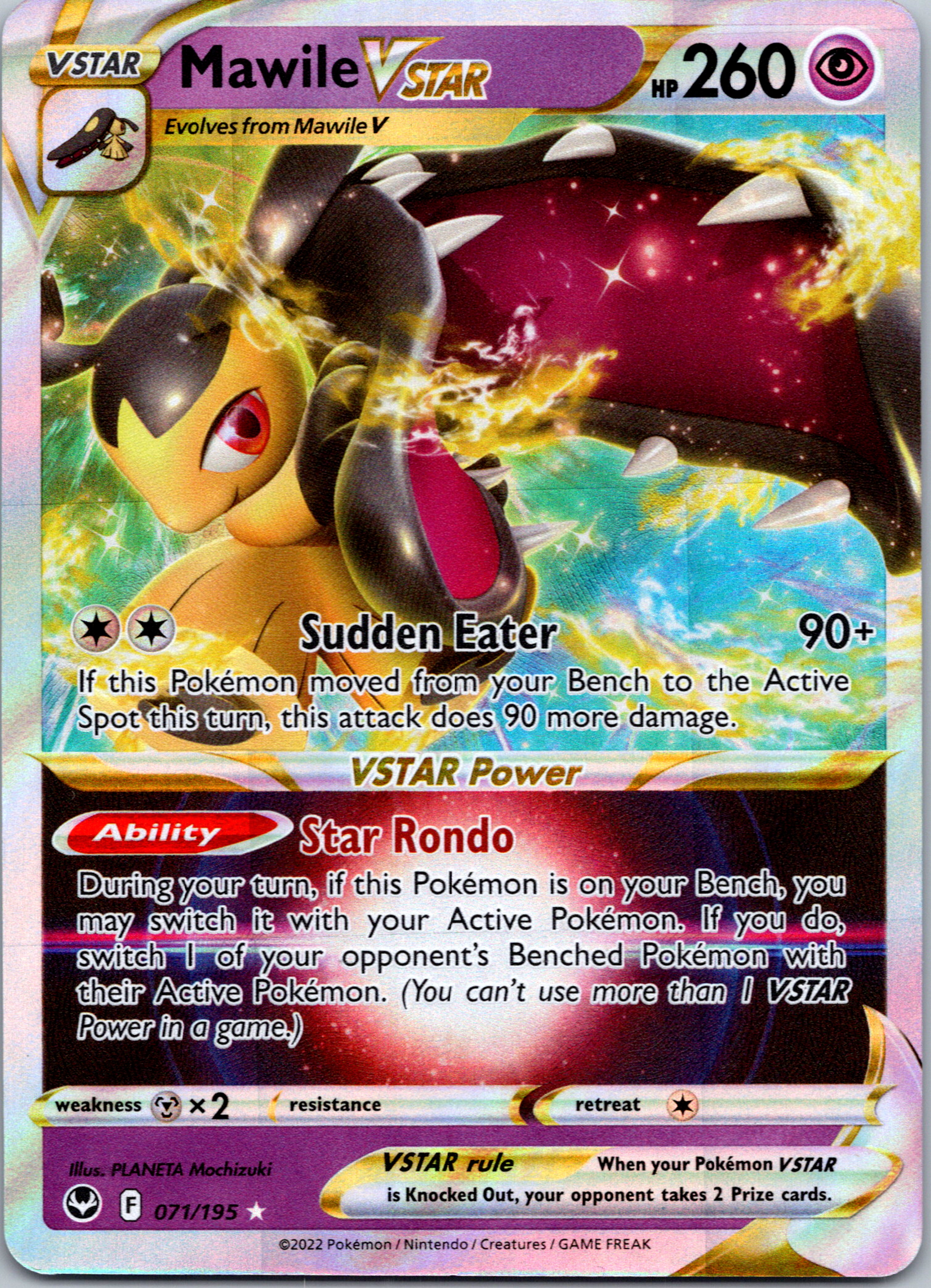 Mawile VSTAR (071/195) [Sword & Shield: Silver Tempest]