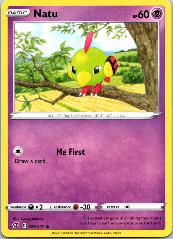 Natu (076/192) [Sword & Shield: Rebel Clash]