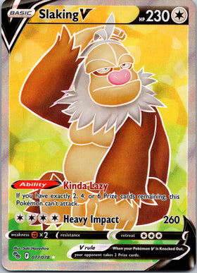 Slaking V (077/078) [Pokémon  GO]
