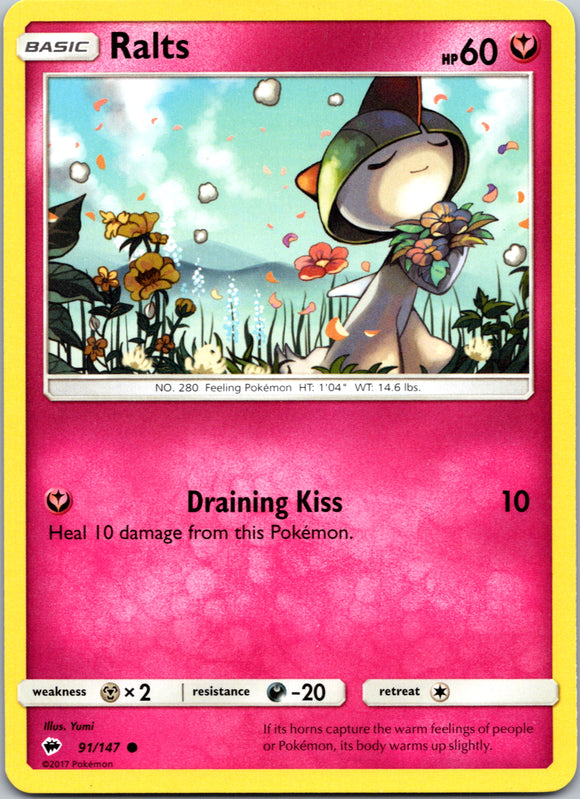 Ralts (091/147) [Sun & Moon: Burning Shadows]