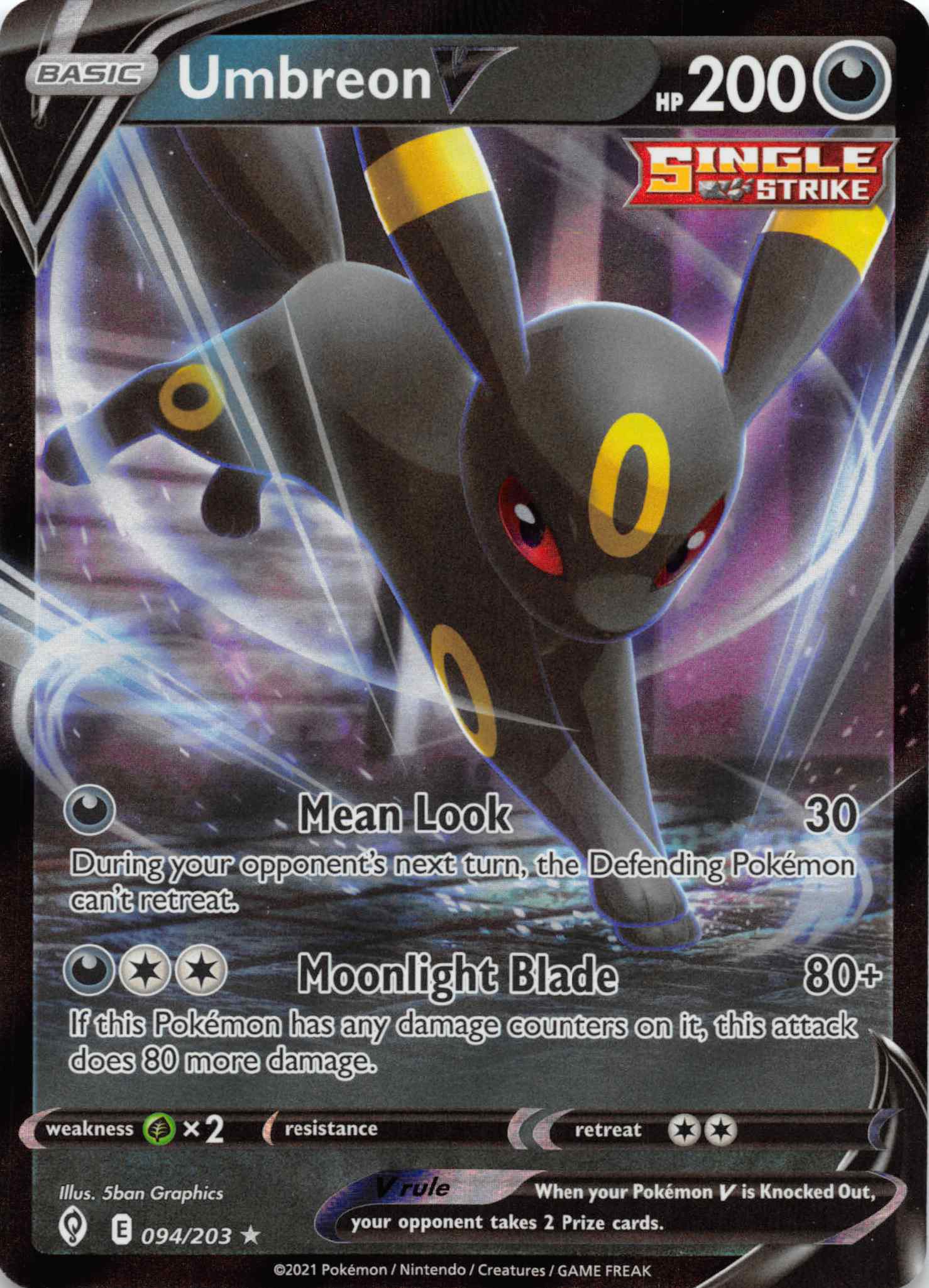 Umbreon V (094/203) [Sword & Shield: Evolving Skies]