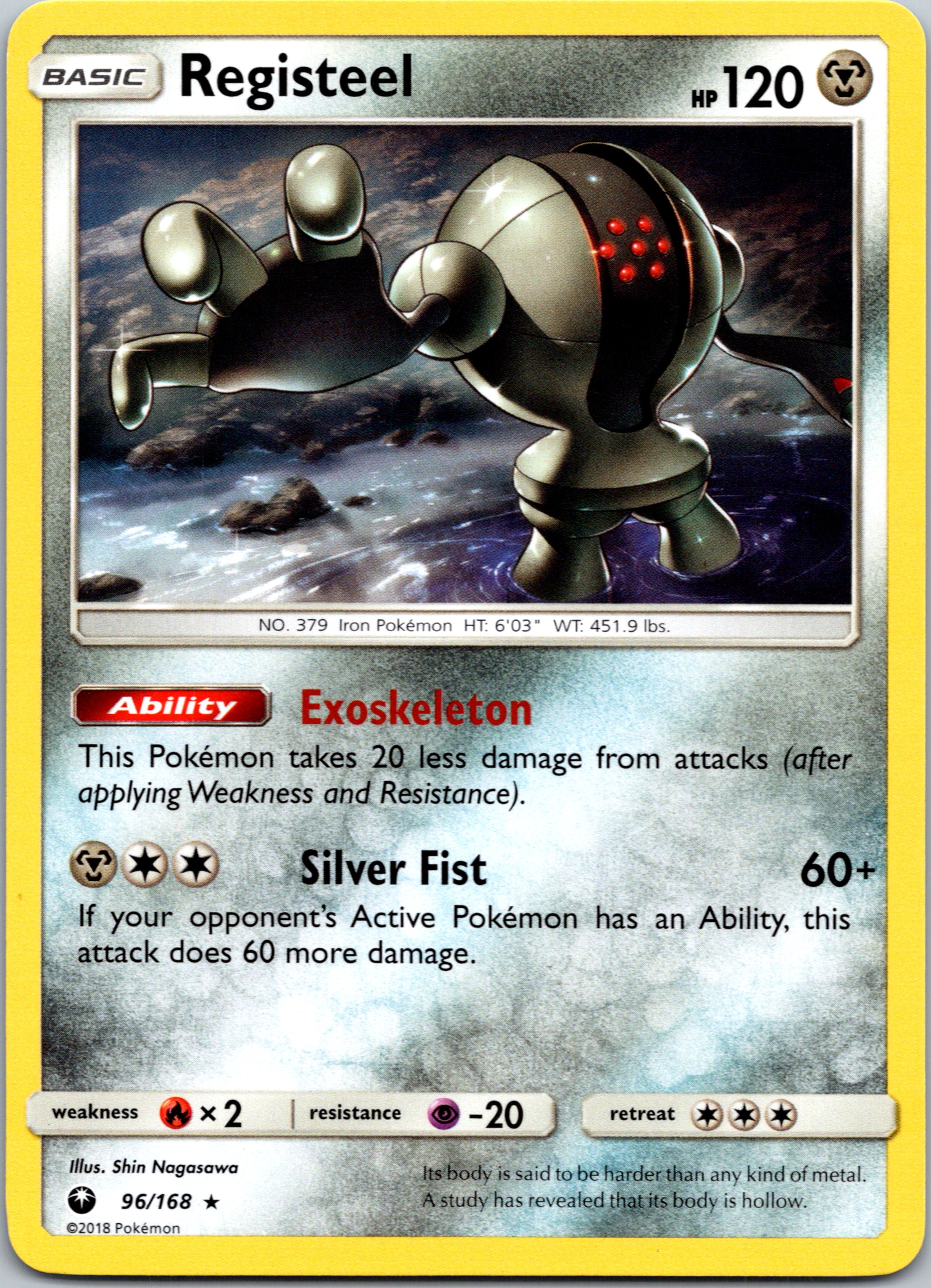 Registeel (96/168) [Sun & Moon: Celestial Storm]