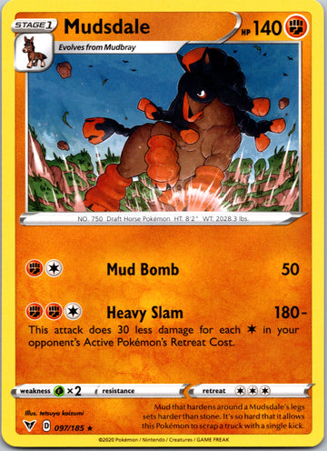 Mudsdale [097/185] [SWSH04: Vivid Voltage]