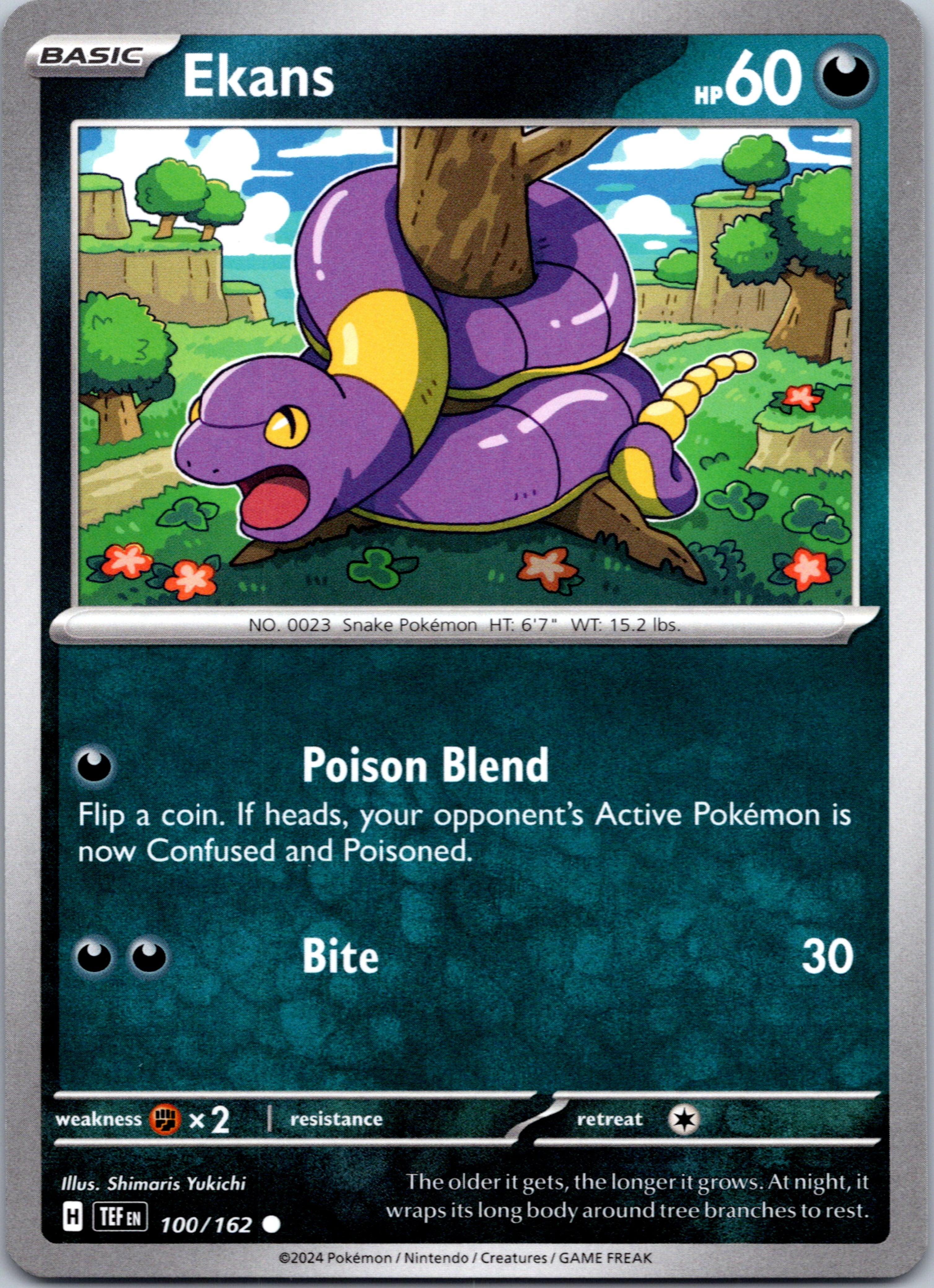 Ekans [100/162] - (Temporal Forces)