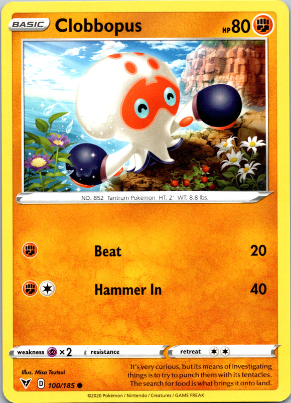 Clobbopus [100/185] [SWSH04: Vivid Voltage]