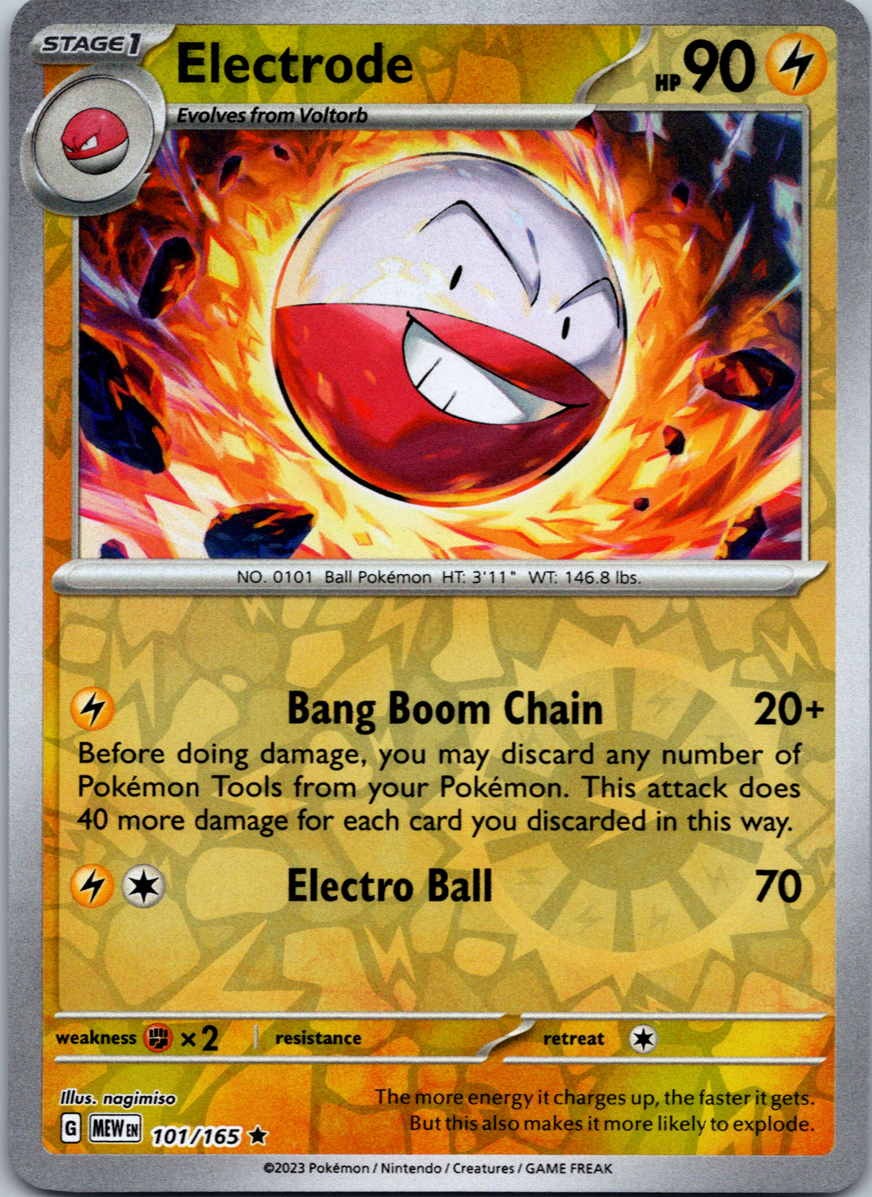 Electrode (101/165) [Scarlet & Violet:  151] Reverse Holofoil