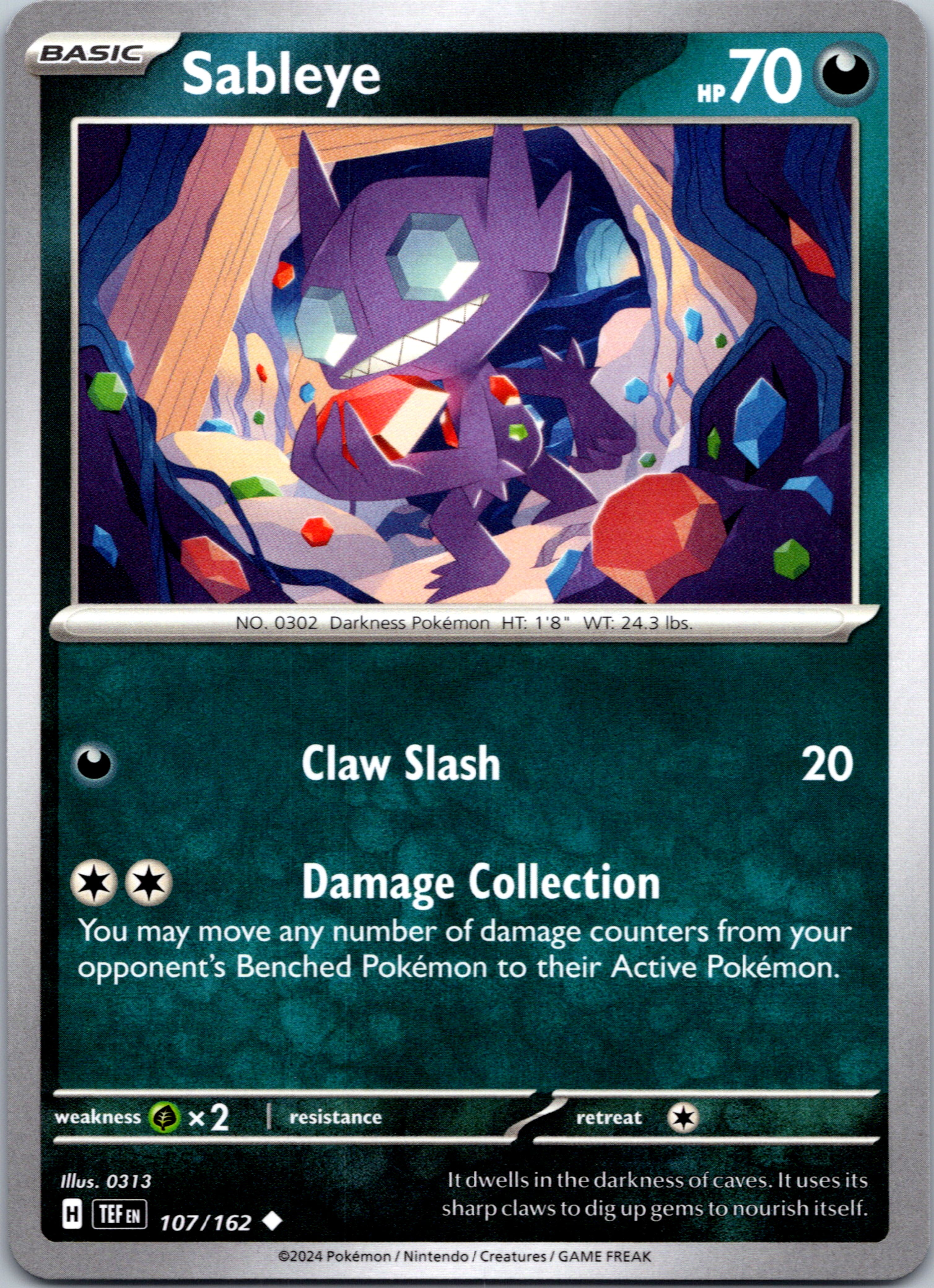 Sableye [107/162] - (Temporal Forces)