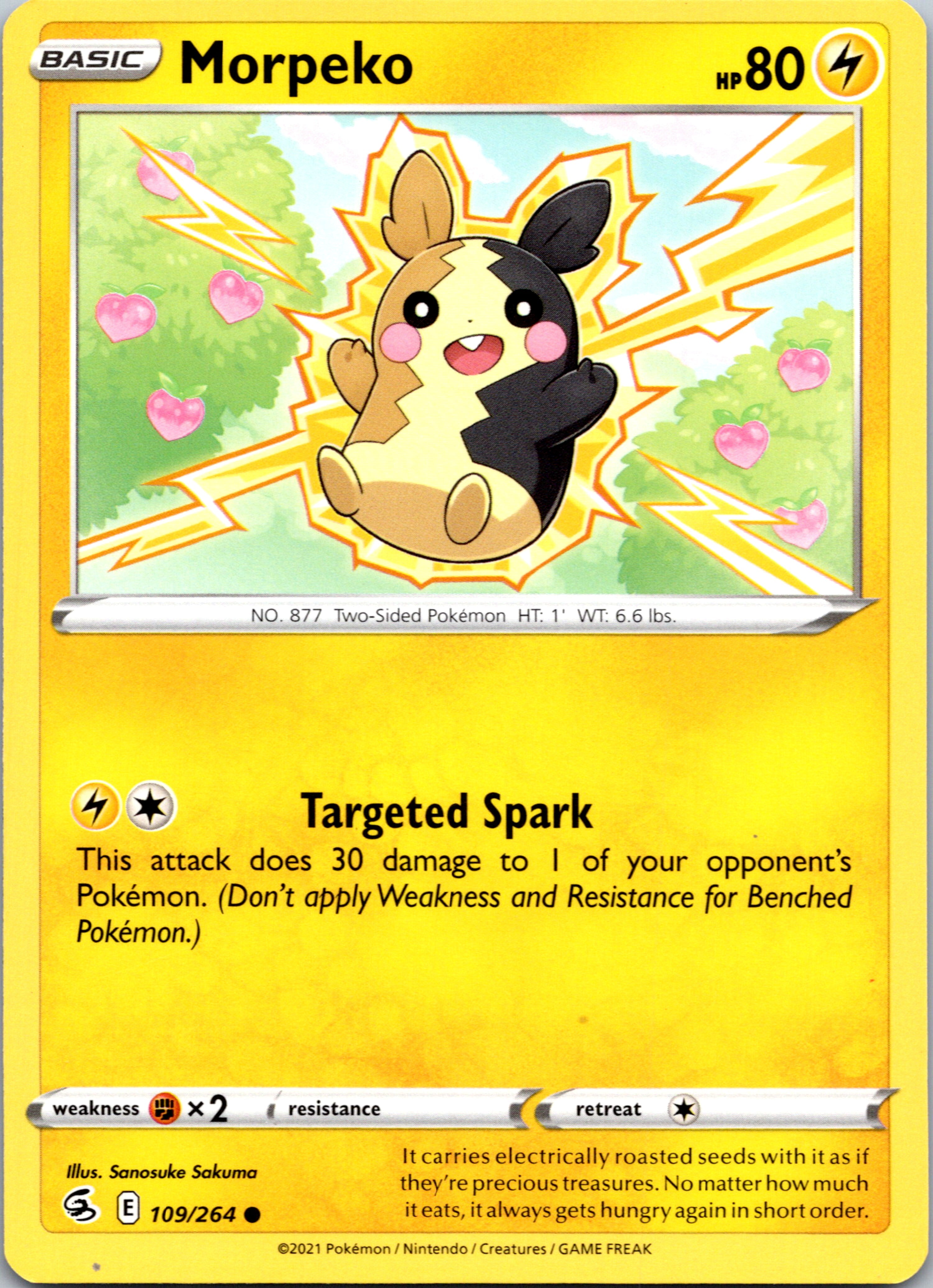 Morpeko (109/264) [Sword & Shield: Fusion Strike]