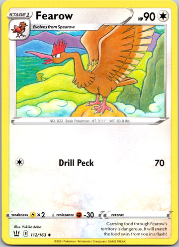 Fearow [112/163] [SWSH05: Battle Styles]