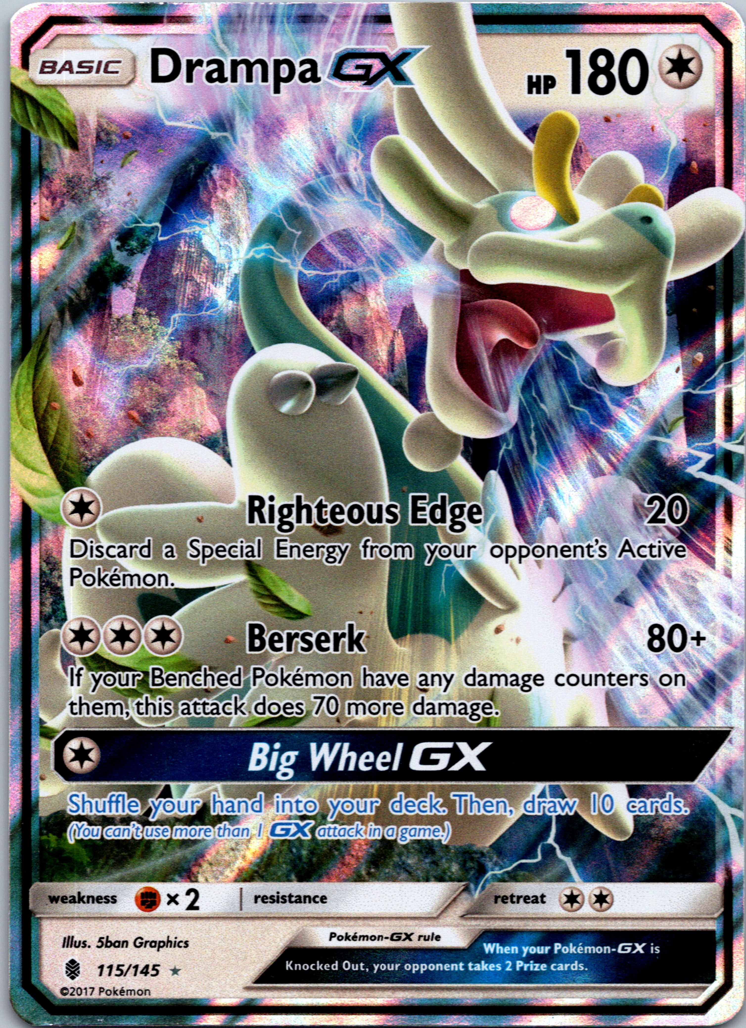 Drampa GX (115/145) [Sun & Moon: Guardians Rising]