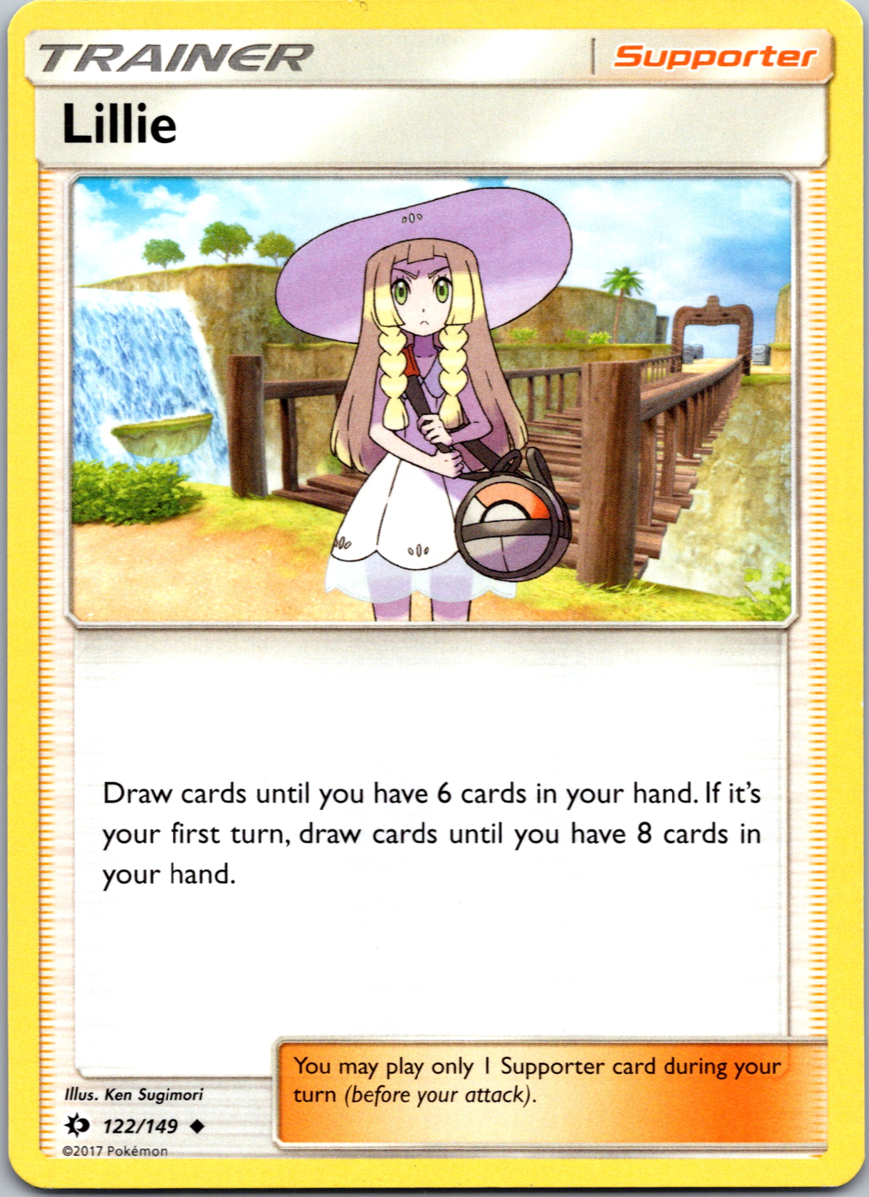 Lillie (122) [SM Base Set]