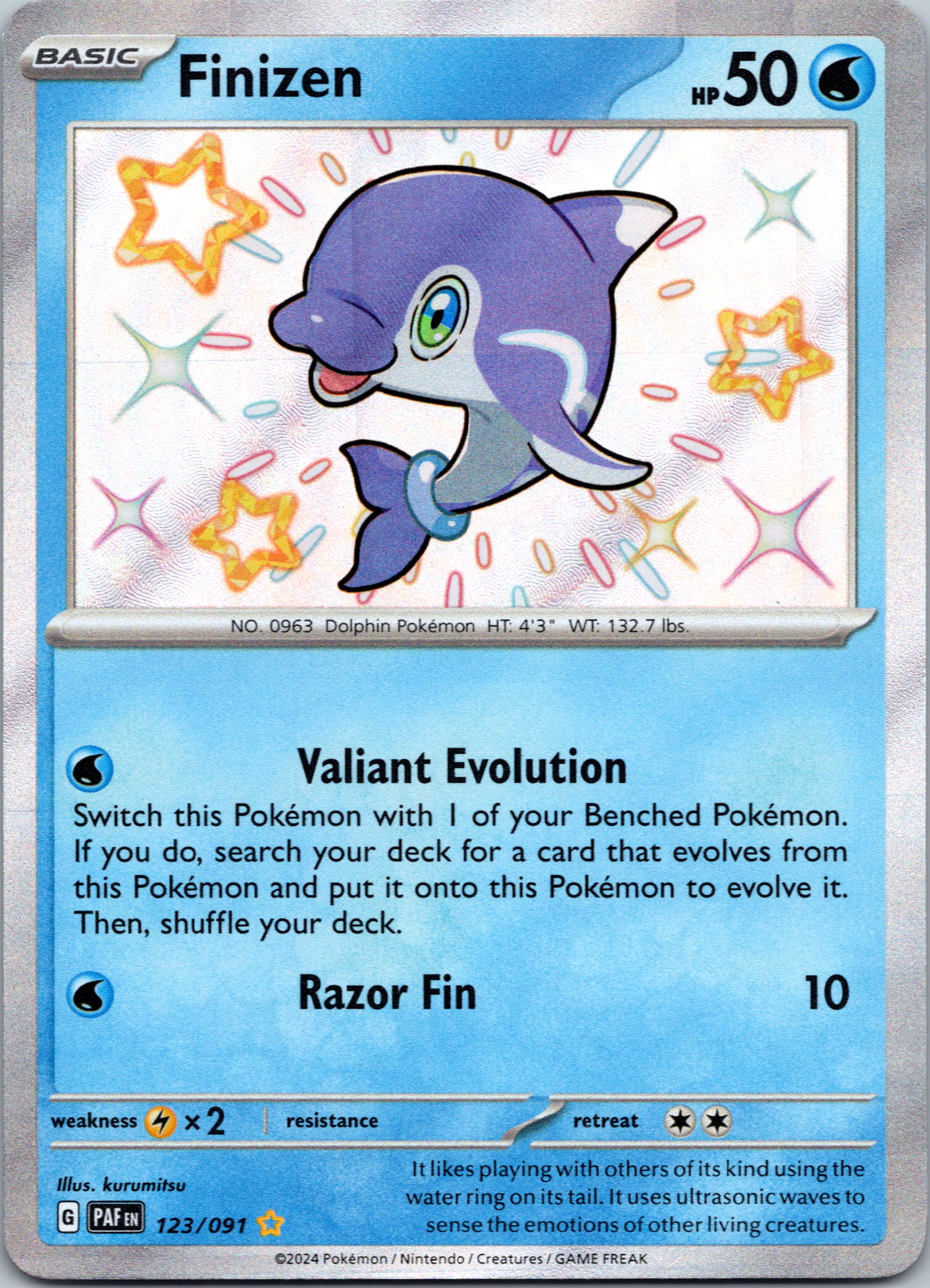 Finizen [123/091] - (Paldean Fates) Holofoil