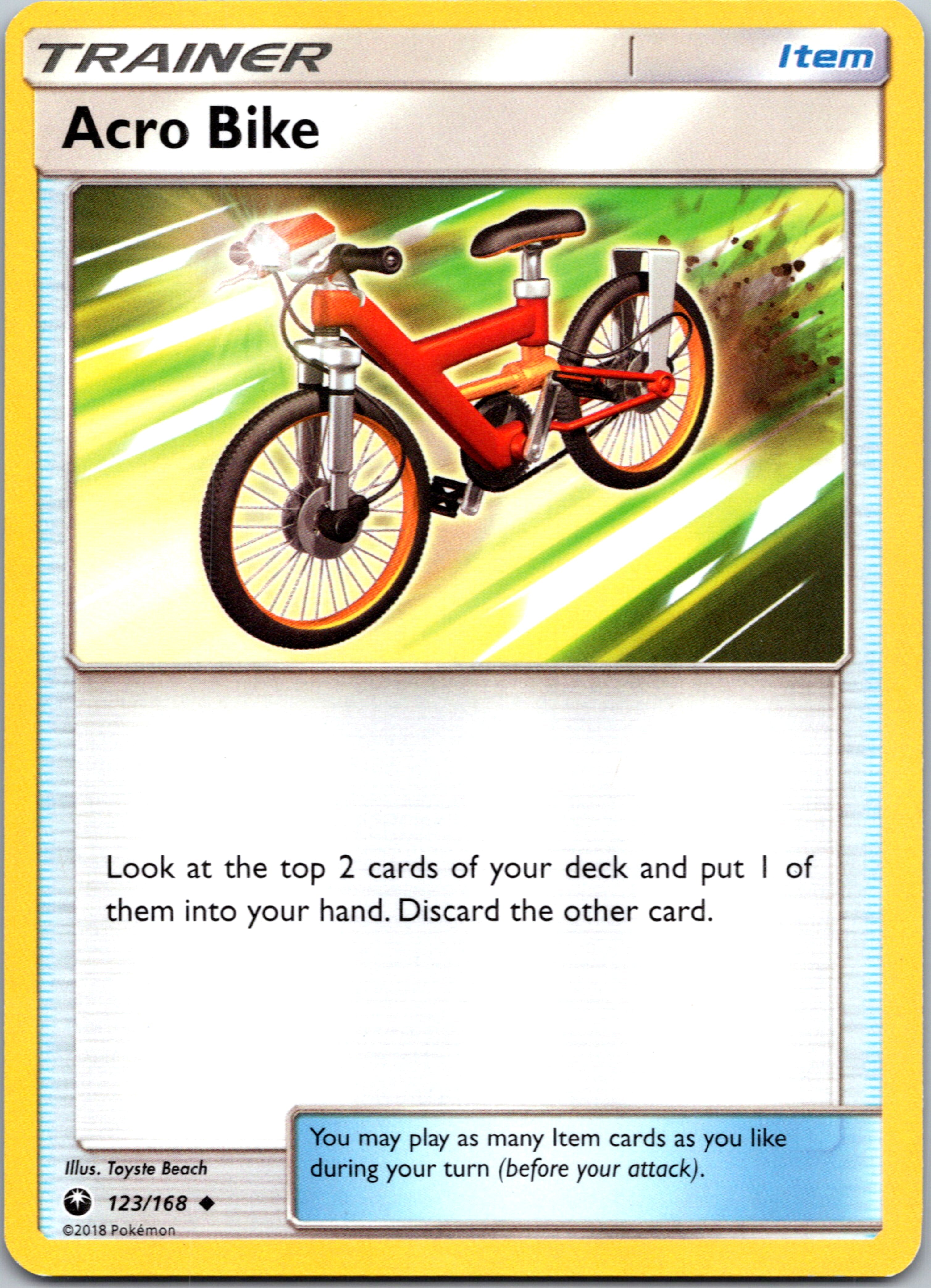 Acro Bike (123/168) [Sun & Moon: Celestial Storm]