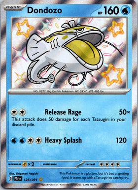 Dondozo [126/091] - (Paldean Fates) Holofoil