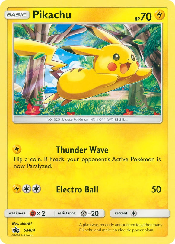 Pikachu - SM04 [SM04] [SM Promos] Holofoil