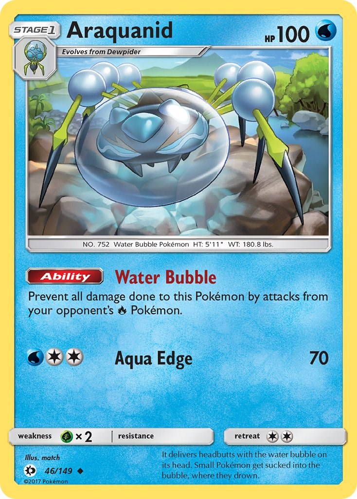 Araquanid [46/149] [Sun & Moon Base Set] Reverse Holofoil