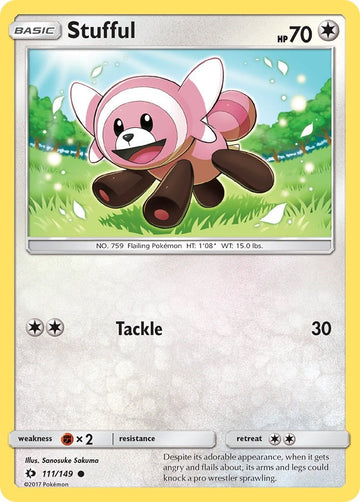 Stufful [111/149] [Sun & Moon Base Set] Reverse Holofoil