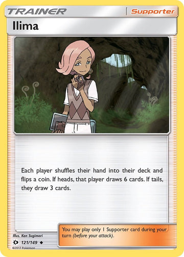 Ilima [121/149] [Sun & Moon Base Set] Reverse Holofoil