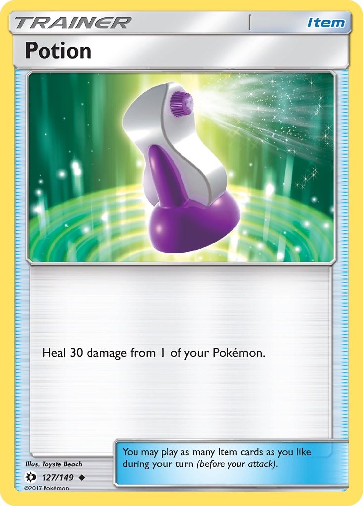 Potion [127/149] [Sun & Moon Base Set] Reverse Holofoil