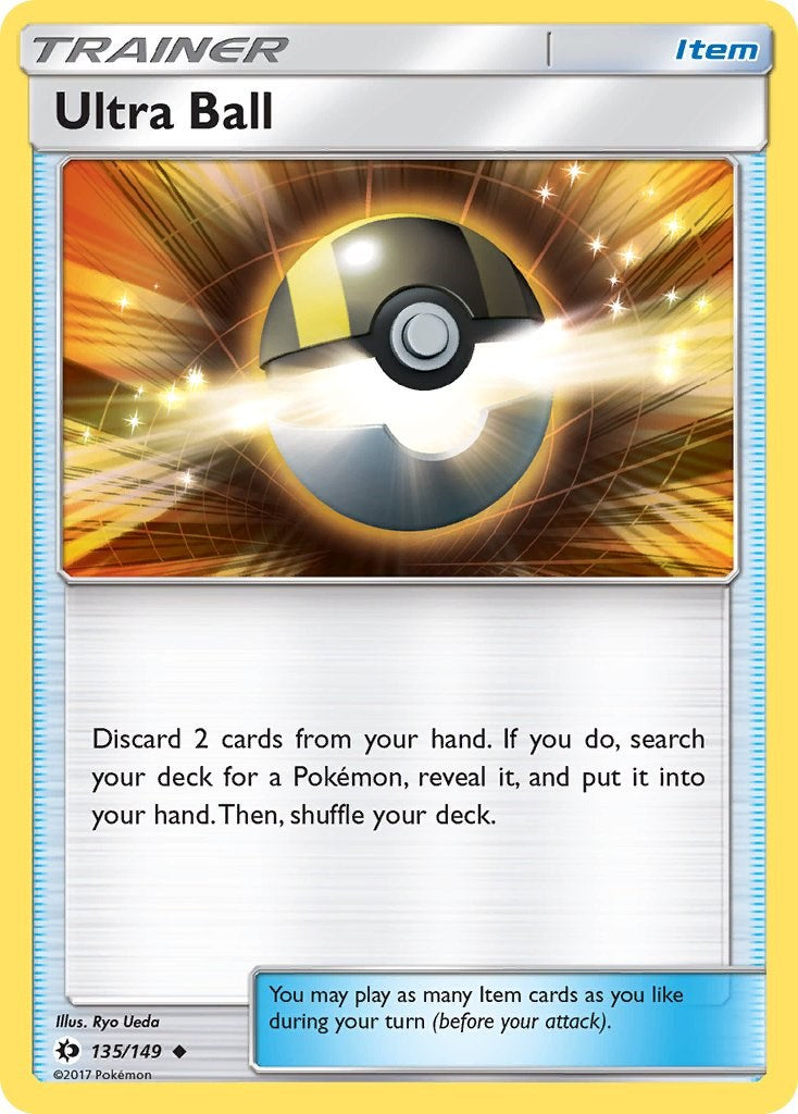 Ultra Ball [135/149] [Sun & Moon Base Set] Reverse Holofoil
