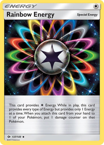 Rainbow Energy [137/149] [Sun & Moon Base Set] Reverse Holofoil