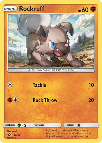 Rockruff - SM06 [SM06] [SM Promos] Holofoil