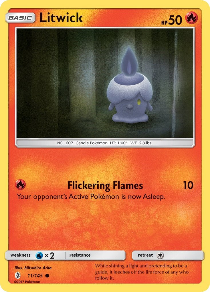 Litwick [11/145] [SM - Guardians Rising] Reverse Holofoil