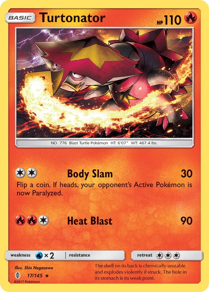Turtonator [17/145] [SM - Guardians Rising] Reverse Holofoil