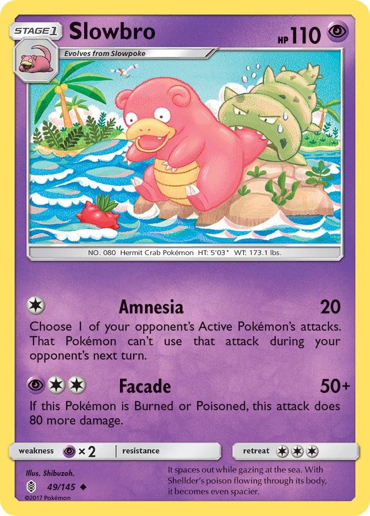 Slowbro [49/145] [Guardians Rising] Reverse Holofoil