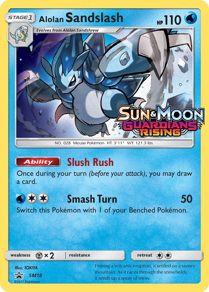 Alolan Sandslash - SM18 (Prerelease) [SM18] [SM Promos] Holofoil