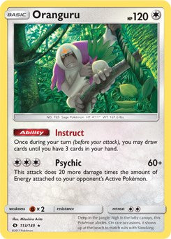 Oranguru [113/149] [Sun & Moon Base Set]