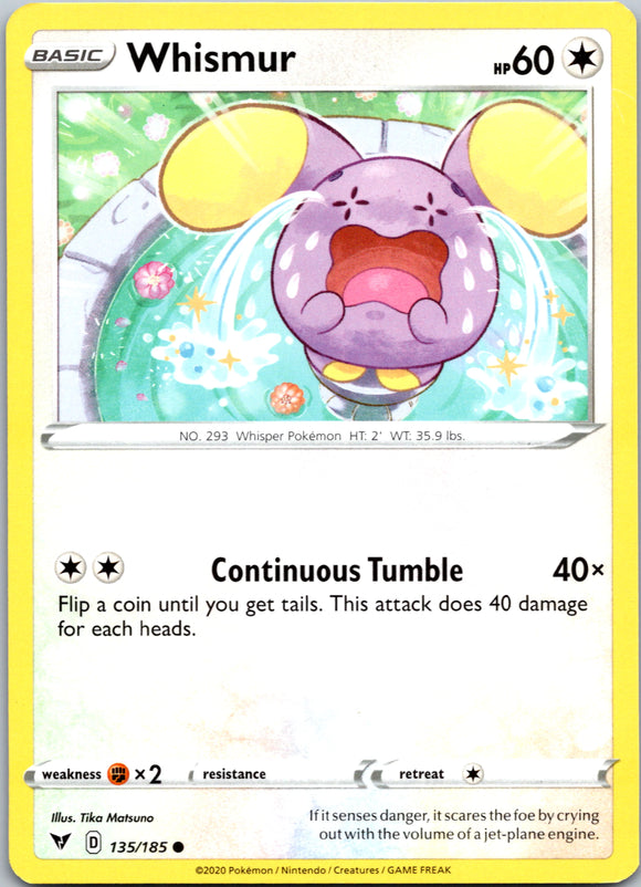 Whismur [135/185] [SWSH04: Vivid Voltage]