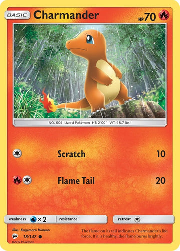 Charmander [18/147] [Burning Shadows] Reverse Holofoil